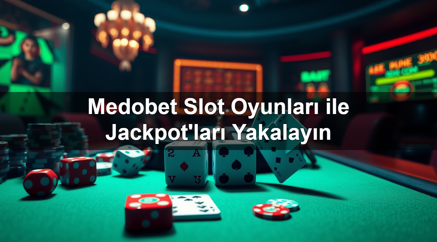 Medobet Slot Oyunları ile Jackpot'ları Yakalayın 2 Medobet Slot Oyunları ile Jackpot'ları Yakalayın
